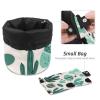 2PCS Artistic Cactus-160 Travel Cosmetic Bag: Your Ultimate Makeup Organizer & Bathroom Cases - With Drawstring, Cylindrical & Small Toiletry Bag view 4