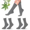 2 Pack Castor Oil Pack Wraps for Feet,Reusable Castor Oil Wrap Socks Organic Cotton for Women,Castor Oil Pack Kit for Feet Arthritis and feet Cracking,Moisturizing Feet(Oil Not Include) Long view 1