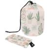 2PCS Colorful Cactus-30 Travel Cosmetic Bag Makeup Organizer: Stylish Bathroom Cases with Drawstring, Cylindrical & Small Toiletry Bag view 1