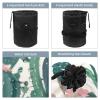 2PCS Artistic Cactus-138 Travel Cosmetic Bag Makeup Organizer: Stylish Bathroom Cases with Drawstring, Cylindrical & Small Toiletry Bag view 3