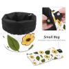 2PCS Green avocado-657 Travel Cosmetic Bag Makeup Organizer Bag Bathroom Cases Toiletry Bag with Drawstring (Cylindrical bag and small bag) view 4