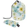 2PCS Yellow Sunflower-241 Travel Cosmetic Bag Makeup Organizer Bag Bathroom Cases Toiletry Bag with Drawstring (Cylindrical bag and small bag) view 1