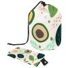 2PCS Fresh avocado-683 Travel Cosmetic Bag Makeup Organizer, Drawstring Bathroom Cases - Cylindrical & Small Toiletry Bag view 1