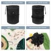 2PCS Fresh avocado-683 Travel Cosmetic Bag Makeup Organizer, Drawstring Bathroom Cases - Cylindrical & Small Toiletry Bag view 3