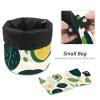 2PCS Fresh avocado-683 Travel Cosmetic Bag Makeup Organizer, Drawstring Bathroom Cases - Cylindrical & Small Toiletry Bag view 4