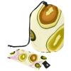 2PCS Green avocado-654 Travel Cosmetic Bag Makeup Organizer: Stylish Bathroom Cases with Drawstring, Cylindrical & Small Toiletry Bag view 1