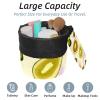 2PCS Green avocado-654 Travel Cosmetic Bag Makeup Organizer: Stylish Bathroom Cases with Drawstring, Cylindrical & Small Toiletry Bag view 2