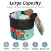 2PCS Colorful Cactus-38 Travel Cosmetic Bag Makeup Organizer: Stylish Bathroom Cases with Drawstring, Cylindrical & Small Toiletry Bag view 2