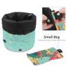 2PCS Colorful Cactus-38 Travel Cosmetic Bag Makeup Organizer: Stylish Bathroom Cases with Drawstring, Cylindrical & Small Toiletry Bag view 4