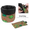 2PCS Artistic Cactus-144 Travel Cosmetic Bag: Your Ultimate Makeup Organizer & Bathroom Cases - With Drawstring, Cylindrical & Small Toiletry Bag view 4