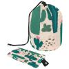 2PCS Artistic Cactus-190 Travel Cosmetic Bag Makeup Organizer: Stylish Bathroom Cases with Drawstring, Cylindrical & Small Toiletry Bag view 1