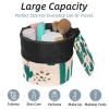 2PCS Artistic Cactus-190 Travel Cosmetic Bag Makeup Organizer: Stylish Bathroom Cases with Drawstring, Cylindrical & Small Toiletry Bag view 2