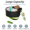 2PCS Fresh avocado-727 Travel Cosmetic Bag Makeup Organizer, Drawstring Bathroom Cases - Cylindrical & Small Toiletry Bag view 2