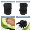 2PCS Fresh avocado-727 Travel Cosmetic Bag Makeup Organizer, Drawstring Bathroom Cases - Cylindrical & Small Toiletry Bag view 3