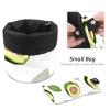 2PCS Fresh avocado-727 Travel Cosmetic Bag Makeup Organizer, Drawstring Bathroom Cases - Cylindrical & Small Toiletry Bag view 4