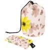 2PCS Aesthetic Sunflower-321 Travel Cosmetic Bag Makeup Organizer Bag Bathroom Cases Toiletry Bag with Drawstring (Cylindrical bag and small bag) view 1