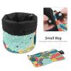 2PCS Colorful Cactus-40 Travel Cosmetic Bag: Your Ultimate Makeup Organizer & Bathroom Cases - With Drawstring, Cylindrical & Small Toiletry Bag view 4