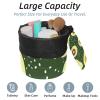 2PCS Fresh avocado-690 Travel Cosmetic Bag Makeup Organizer: Stylish Bathroom Cases with Drawstring, Cylindrical & Small Toiletry Bag view 2