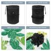 2PCS Colorful Cactus-84 Travel Cosmetic Bag: Your Ultimate Makeup Organizer & Bathroom Cases - With Drawstring, Cylindrical & Small Toiletry Bag view 3