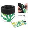 2PCS Colorful Cactus-84 Travel Cosmetic Bag: Your Ultimate Makeup Organizer & Bathroom Cases - With Drawstring, Cylindrical & Small Toiletry Bag view 4