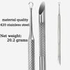 Circle Bevel Double-ended Nail Cuticle Pusher Tool Pre-polish Sandpaper Sheets Manicure Kit Stainless Steel Nail Pusher Cuticle Remover Self-adhesive Sand Paper Nail Art Dead Skin Removing Nail Tools view 3