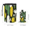 2PCS Artistic Cactus-113 Travel Cosmetic Bag Makeup Organizer Bag Bathroom Cases Toiletry Bag with Drawstring (Cylindrical bag and small bag) view 4