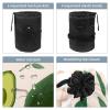 2PCS Fresh avocado-712 Travel Cosmetic Bag: Your Ultimate Makeup Organizer & Bathroom Cases - With Drawstring, Cylindrical & Small Toiletry Bag view 3