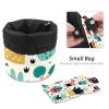 2PCS Colorful Cactus-3 Travel Cosmetic Bag Makeup Organizer, Drawstring Bathroom Cases - Cylindrical & Small Toiletry Bag view 4