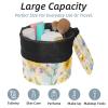 2PCS Colorful Sunflowers-361 Travel Cosmetic Bag Makeup Organizer Bag Bathroom Cases Toiletry Bag with Drawstring (Cylindrical bag and small bag) view 2