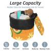 2PCS Fresh avocado-676 Travel Cosmetic Bag: Your Ultimate Makeup Organizer & Bathroom Cases - With Drawstring, Cylindrical & Small Toiletry Bag view 2
