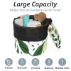 2PCS Green avocado-582 Travel Cosmetic Bag Makeup Organizer: Stylish Bathroom Cases with Drawstring, Cylindrical & Small Toiletry Bag view 2
