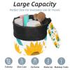2PCS Aesthetic Sunflower-304 Travel Cosmetic Bag: Your Ultimate Makeup Organizer & Bathroom Cases - With Drawstring, Cylindrical & Small Toiletry Bag view 2