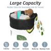 2PCS Fresh avocado-730 Travel Cosmetic Bag Makeup Organizer: Stylish Bathroom Cases with Drawstring, Cylindrical & Small Toiletry Bag view 2