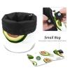2PCS Fresh avocado-730 Travel Cosmetic Bag Makeup Organizer: Stylish Bathroom Cases with Drawstring, Cylindrical & Small Toiletry Bag view 4