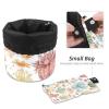 2PCS Colorful Cactus-98 Travel Cosmetic Bag Makeup Organizer: Stylish Bathroom Cases with Drawstring, Cylindrical & Small Toiletry Bag view 4