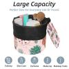 2PCS Colorful Cactus-19 Travel Cosmetic Bag Makeup Organizer, Drawstring Bathroom Cases - Cylindrical & Small Toiletry Bag view 2