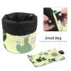 2PCS Colorful Cactus-78 Travel Cosmetic Bag Makeup Organizer: Stylish Bathroom Cases with Drawstring, Cylindrical & Small Toiletry Bag view 4