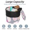 2PCS Artistic Cactus-135 Travel Cosmetic Bag Makeup Organizer, Drawstring Bathroom Cases - Cylindrical & Small Toiletry Bag view 2