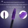 5D Waterproof Mascara Brown Smudge Proof and Hypoallergenic Long Lasting Curling and Thickening Silk Fiber Formula for Dramatic Volume and Length, Perfect for Sensitive Eyes and Everyday Wear view 2