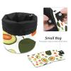 2PCS Green avocado-639 Travel Cosmetic Bag Makeup Organizer, Drawstring Bathroom Cases - Cylindrical & Small Toiletry Bag view 4