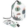 2PCS Artistic Cactus-108 Travel Cosmetic Bag: Your Ultimate Makeup Organizer & Bathroom Cases - With Drawstring, Cylindrical & Small Toiletry Bag view 1