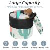 2PCS Artistic Cactus-180 Travel Cosmetic Bag: Your Ultimate Makeup Organizer & Bathroom Cases - With Drawstring, Cylindrical & Small Toiletry Bag view 2