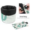 2PCS Artistic Cactus-180 Travel Cosmetic Bag: Your Ultimate Makeup Organizer & Bathroom Cases - With Drawstring, Cylindrical & Small Toiletry Bag view 4