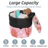 2PCS Colorful Cactus-21 Travel Cosmetic Bag Makeup Organizer Bag Bathroom Cases Toiletry Bag with Drawstring (Cylindrical bag and small bag) view 2