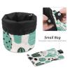 2PCS Artistic Cactus-172 Travel Cosmetic Bag: Your Ultimate Makeup Organizer & Bathroom Cases - With Drawstring, Cylindrical & Small Toiletry Bag view 4