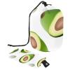 2PCS Fresh avocado-728 Travel Cosmetic Bag: Your Ultimate Makeup Organizer & Bathroom Cases - With Drawstring, Cylindrical & Small Toiletry Bag view 1