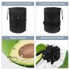 2PCS Fresh avocado-728 Travel Cosmetic Bag: Your Ultimate Makeup Organizer & Bathroom Cases - With Drawstring, Cylindrical & Small Toiletry Bag view 3
