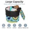 2PCS Fresh avocado-680 Travel Cosmetic Bag: Your Ultimate Makeup Organizer & Bathroom Cases - With Drawstring, Cylindrical & Small Toiletry Bag view 2
