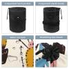 2PCS Colorful Cactus-53 Travel Cosmetic Bag Makeup Organizer Bag Bathroom Cases Toiletry Bag with Drawstring (Cylindrical bag and small bag) view 3