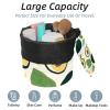2PCS Fresh avocado-687 Travel Cosmetic Bag Makeup Organizer, Drawstring Bathroom Cases - Cylindrical & Small Toiletry Bag view 2